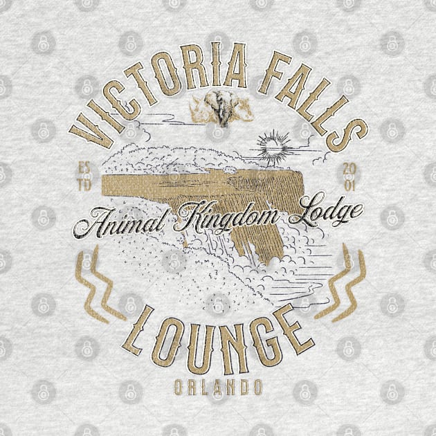 Victoria Falls Lounge at The Animal Kingdom Lodge Orlando by Joaddo